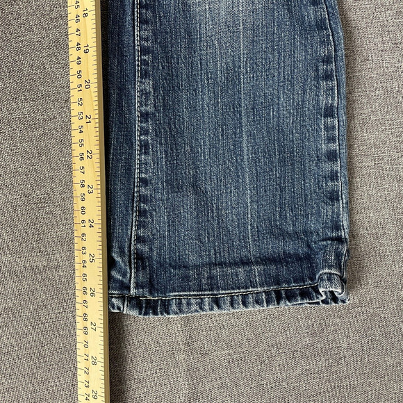 7 For All Mankind Jeans Womens 29 Blue Roxanne Zip Fly Stretch - Picture 12 of 13